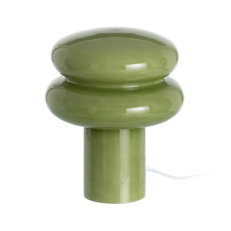 Veioze, Lampi de Birou - Lampă de masă verde Orbit sculpturală