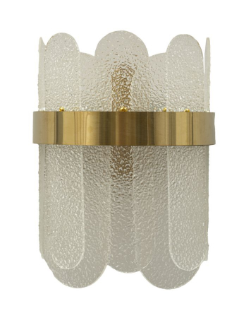 Aplica, Lampa de perete - Lampa perete inel auriu | Iluminat ambiental CreativDeco
