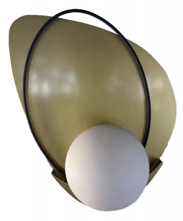 Aplica, Lampa de perete - Aplica moderna cu abajur alb | Iluminat artistic | CreativDeco