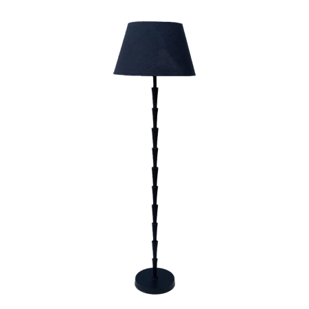 Lampa de podea, Lampadare - Lampă de podea aluminiu textil negru modernă