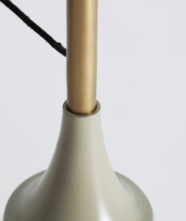 Lampă podea fier albastru auriu GLITTER – titlu imagine principală [1]