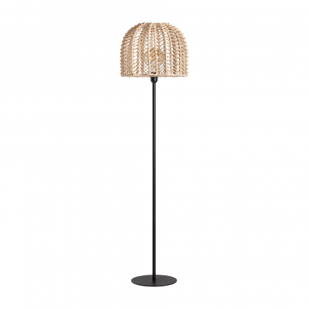 Lampa podea scandinava metal ratan|Lampi minimaliste