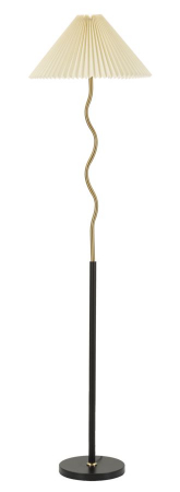 Lampa de podea, Lampadare - Lampa de podea eleganta abajur plisat CreativDeco