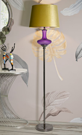 Lampa de podea violet | Lampadar sofisticat CreativDeco [1]