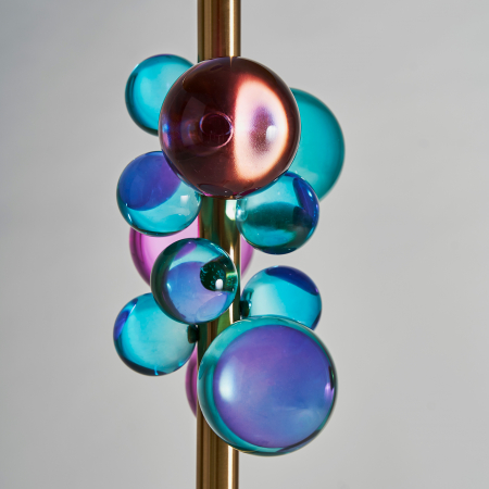 Lampa podea Art Deco multicolora|Lampadare elegante colorate [1]