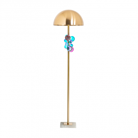 Lampa de podea, Lampadare - Lampa podea Art Deco multicolora|Lampadare elegante colorate