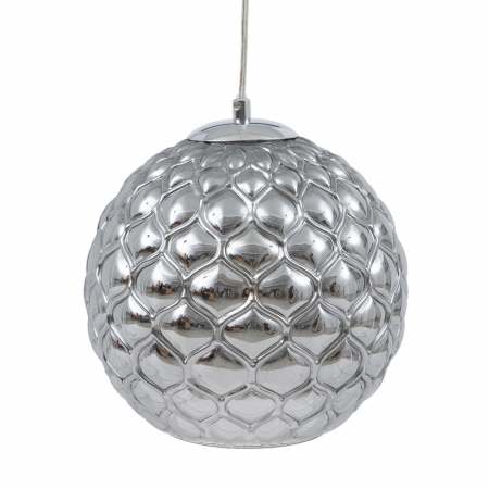 Lustre, Lampi suspendate - Lustra tavan metal-sticla CreativDeco - Iluminare eficienta interioare