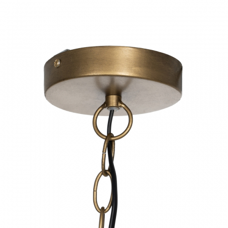 Lustra suspendata ratan si margele CreativDeco - Design elegant pentru interioare [6]