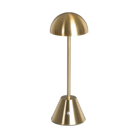 Corpuri de iluminat - Lampă LED aurie de masă cu formă tip cupolă