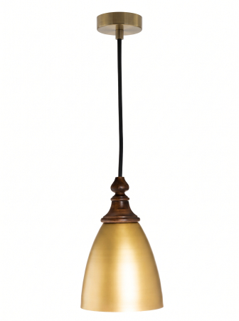 Lampă mare din metal auriu, pereche amplificată