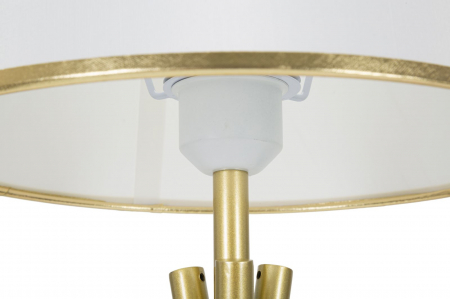 Lampa moderna tripod alb-auriu design italian CreativDeco [1]