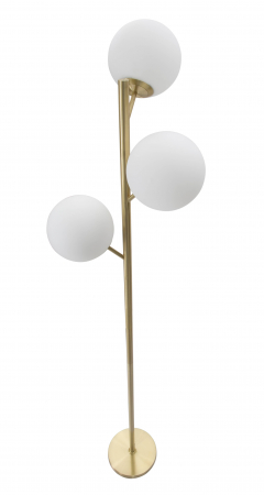 Lampa podea Glamy 3 lumini, auriu alb [2]