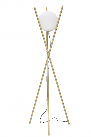 Lampa podea Glamy X, Auriu alb [2]