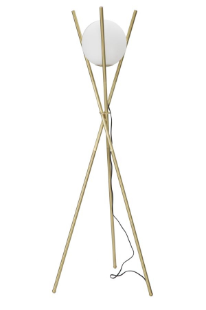 Lampa de podea, Lampadare - Lampa podea Glamy X, Auriu alb