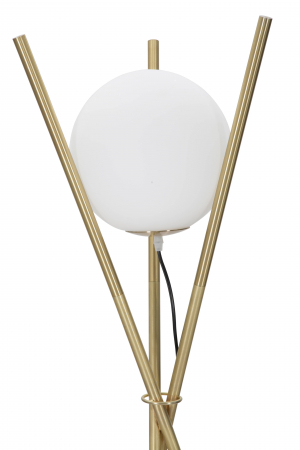 Lampa podea Glamy X, Auriu alb [6]