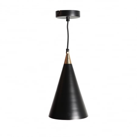 Lampa suspendata Art Deco neagra|Iluminat modern geometric [1]
