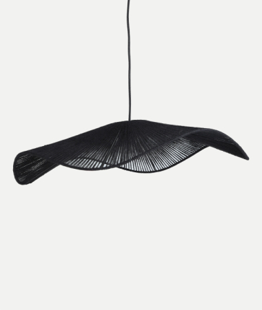 Lampa de podea, Lampadare - Lampă suspendată bumbac fier TULUM – titlu imagine principală