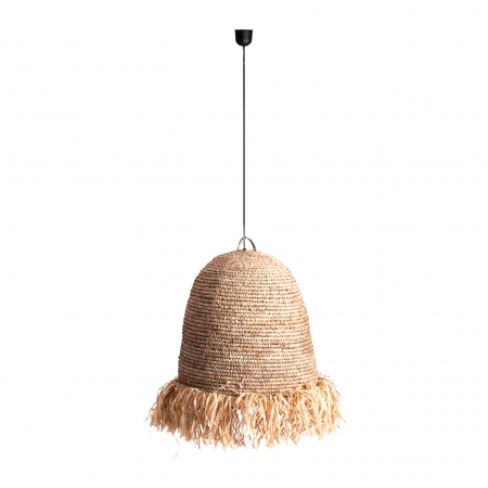 Lampa suspendata fibra naturala|Corpuri iluminat contemporane [1]