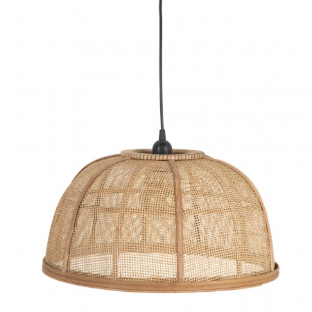 Lustre, Lampi suspendate - Lustra tavan fibre naturale CreativDeco - Iluminat modern si relaxant