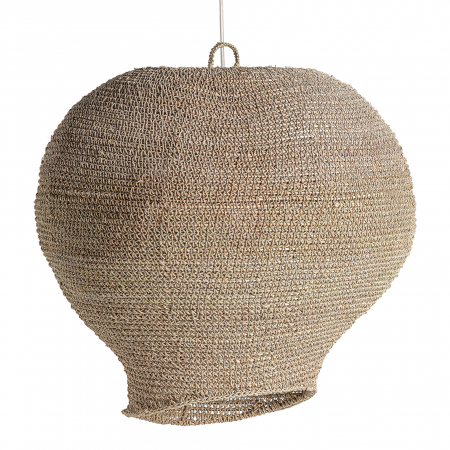 Lustre, Lampi suspendate - Lampa suspendata boho lemn palmier|Lampi exotice