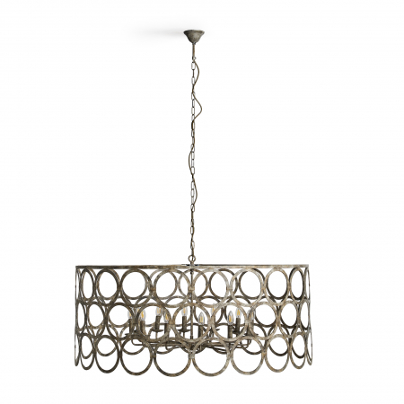 Lampa suspendata provensala fier argintiu|Lampi rustice [1]