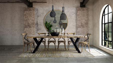 Lampa suspendata industriala fier gri|Lustre moderne robuste [4]