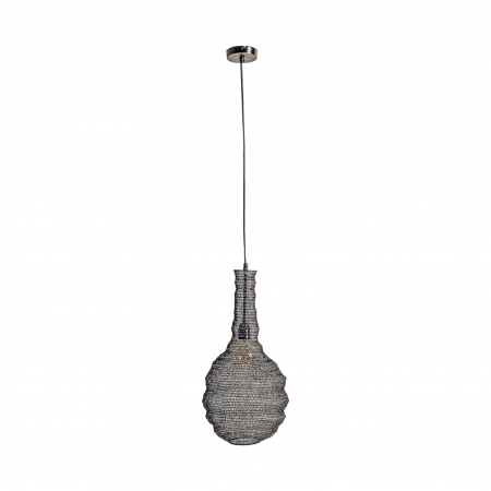 Lampa suspendata industriala fier gri|Lustre moderne robuste [1]