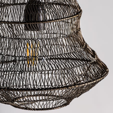 Lampa suspendata contemporana fier negru|Lampi moderne pliabile [3]