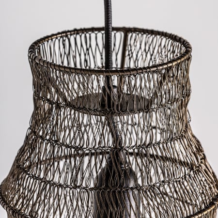Lampa suspendata contemporana fier negru|Lampi moderne pliabile [2]