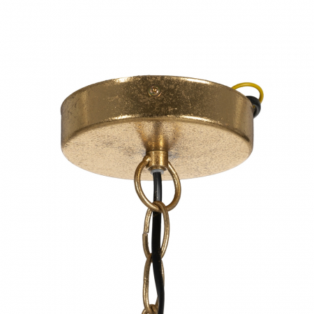 Lustra Metalica si Lemn CreativDeco - Design Modern Natural [5]