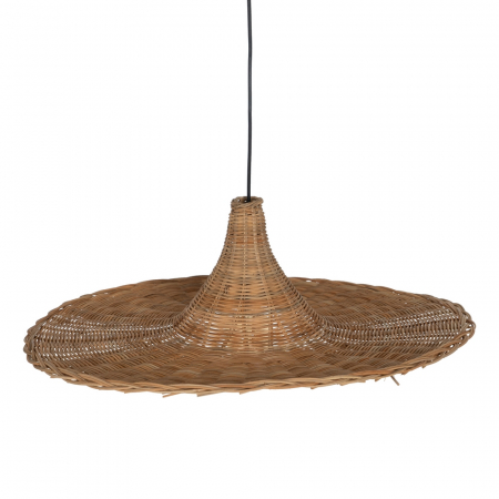 Lustra suspendata ratan larga CreativDeco - Stil boem pentru interior [1]