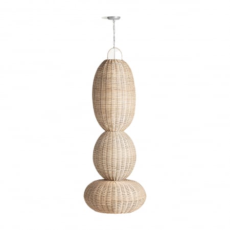 Lampa suspendata boho ratan|Corpuri iluminat relaxante [7]