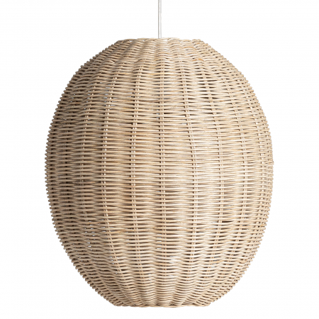 Stil de design - Lampa suspendata boho ratan|Corpuri iluminat relaxante
