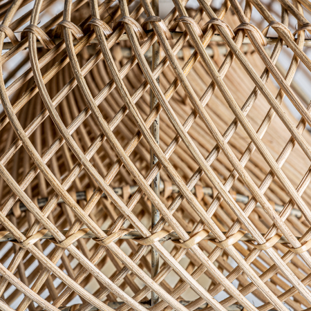 Lampa suspendata ratan|Iluminat contemporan natural [2]