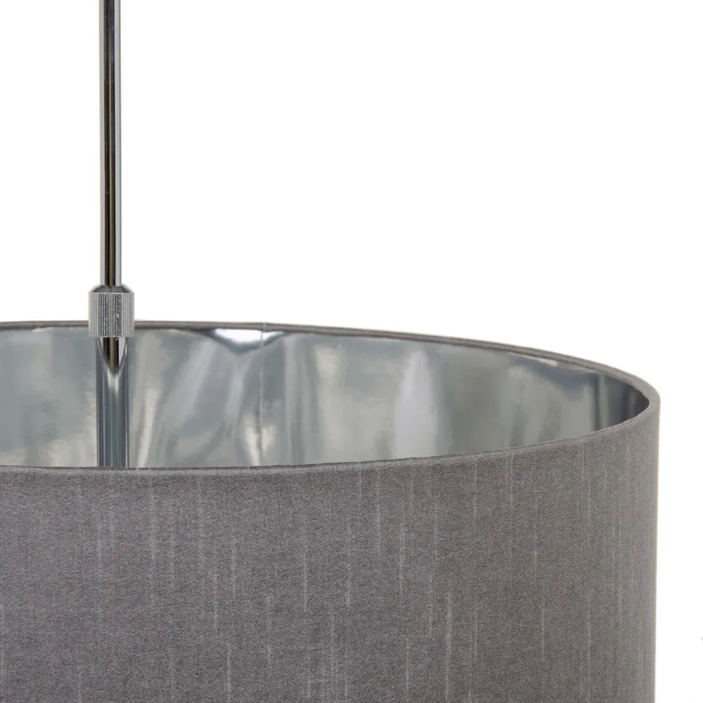 Lampa suspendata Grey, metal, gri, Ixia [1]