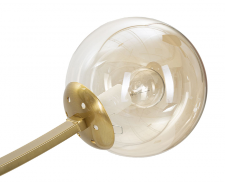 Lampa suspendata Japan, metal/sticla, auriu, Mauro Ferretti [4]