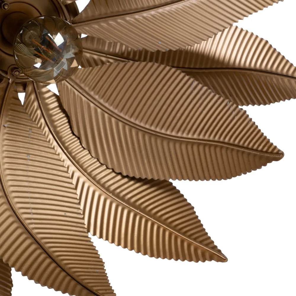 Lampa suspendata Leaves, metal, auriu, Ixia [3]