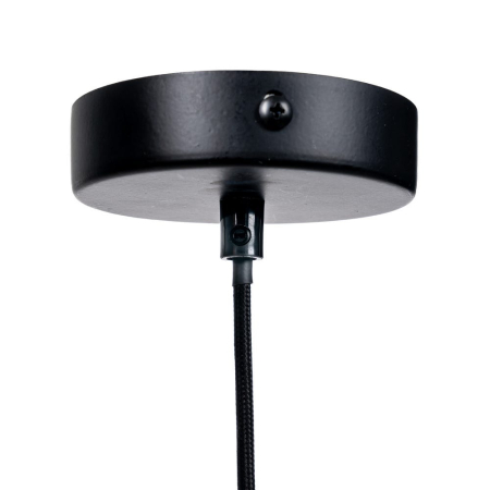 Lampa suspendata portocalie din metal si sticla silueta modern retro – volum compact [6]