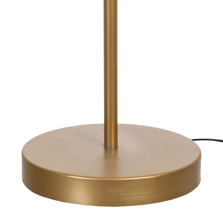 Lampadar auriu din metal cu design glam [5]