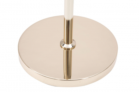 Lampadar Inele, auriu/negru, metal/textil [6]
