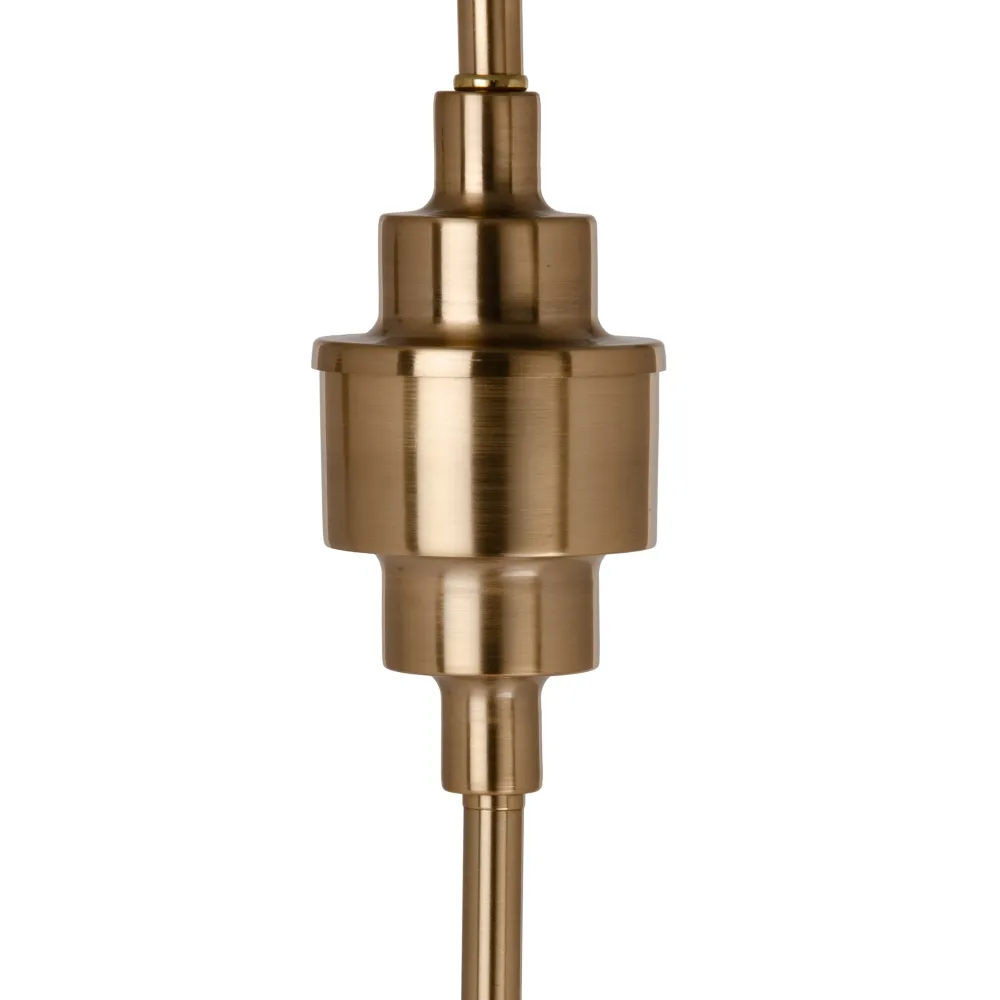 Lampadar Sidef, Metal, Auriu Alb - creativdeco.ro [2]