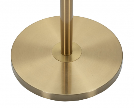 Lampadar Whity, metal/textil, auriu/alb [3]