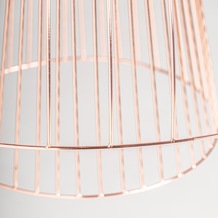 Lustra Art Deco cuprata | Lustre elegante premium [4]