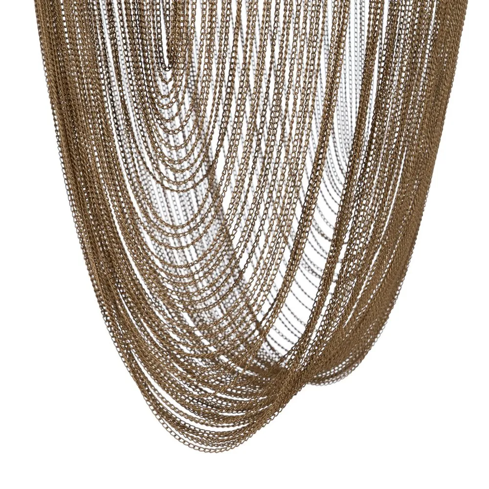 Lustră aurie elegantă|Iluminat decorativ versatil [1]