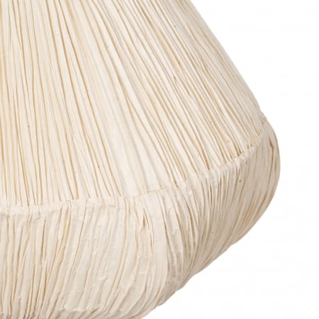 Lustra suspendata bej pentru design scandinav|Lustre moderne naturale pentru iluminat interior [4]