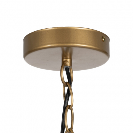 Lustra Suspendata cu Elemente Naturale CreativDeco - Stil Sophisticat [5]