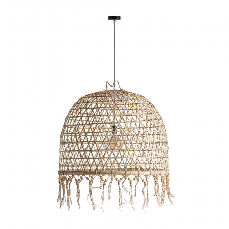 Lustra boho bambus maro | Iluminat eclectic modern [1]