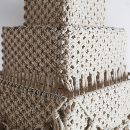 Lustra Boho bumbac | Lustre decorative moderne [2]