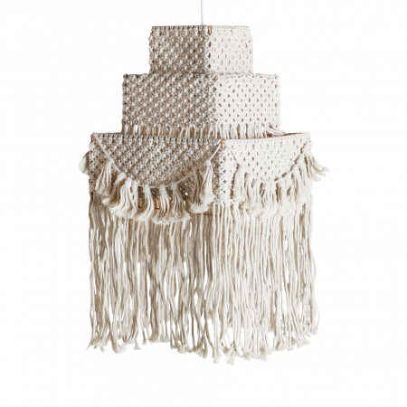 Lustre, Lampi suspendate - Lustra Boho bumbac | Lustre decorative moderne