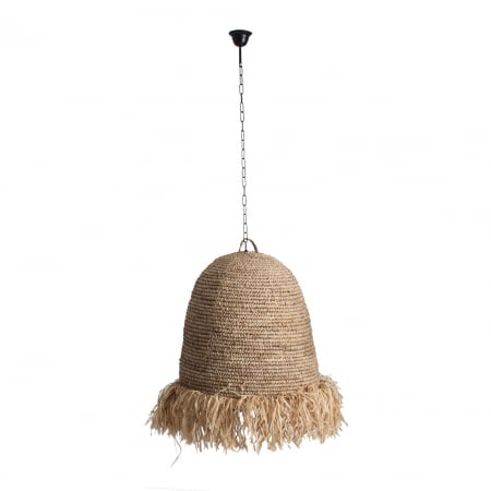 Lustra fibra naturala contemporana|Corpuri iluminat eco-friendly [2]